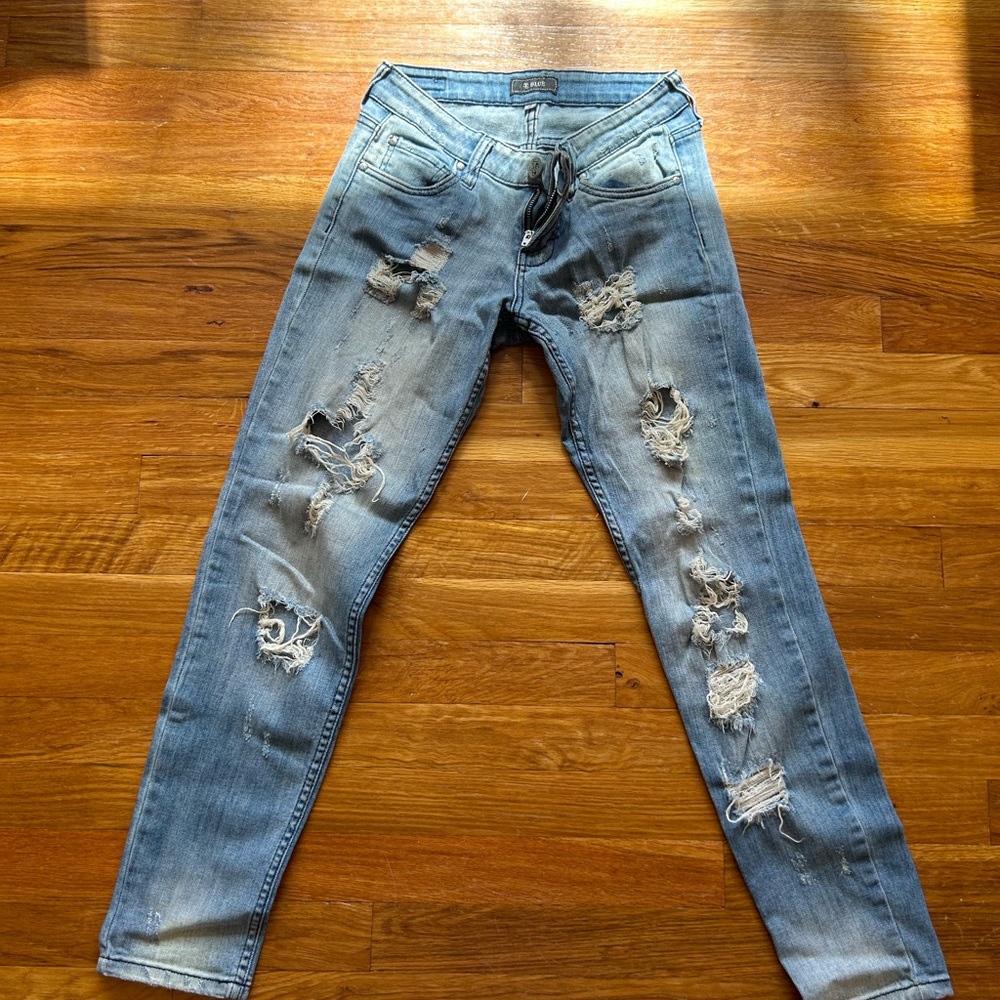 Distressed denim - good condition